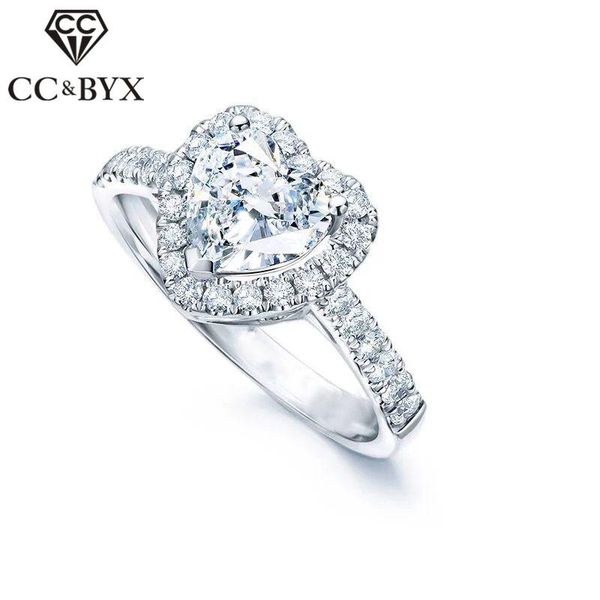 cluster rings vintage for women heart-shaped s925 silver ring wedding engagement bridal jewelry accessories anillos mujer r829, Golden;silver
cluster rings vintage for women heart-shaped s925 silver ring wedding engagement bridal jewelry accessories anillos mujer r829, Golden;silver