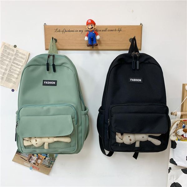 backpack women's men's large capacity couple's university high school student bag campus travel brand
backpack women's men's large capacity couple's university high school student bag campus travel brand