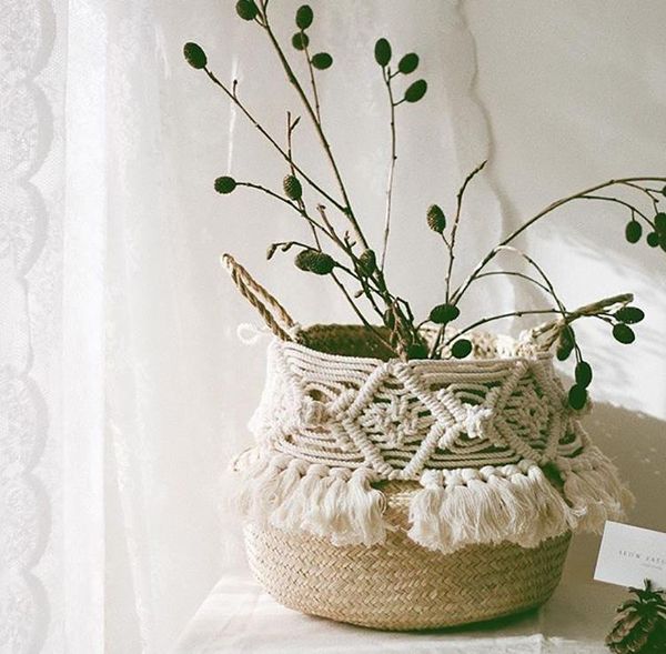 storage baskets handmade bohemian tassel decoration wicker basket garden flower pot study room rattan home organizer panier osier
storage baskets handmade bohemian tassel decoration wicker basket garden flower pot study room rattan home organizer panier osier