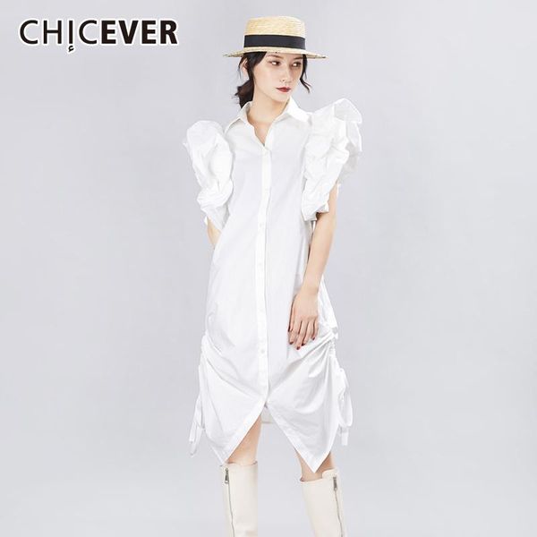 casual dresses chicever white dress for women lapel collar sleeveless single breasted oversize mid females clothing 2021 fashion, Black;gray
casual dresses chicever white dress for women lapel collar sleeveless single breasted oversize mid females clothing 2021 fashion, Black;gray
