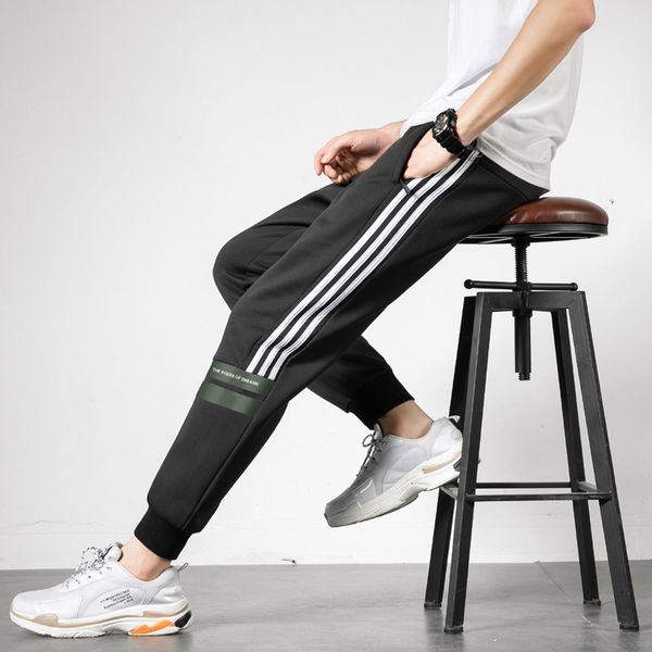 pants trousers casual long men's autumn and winter thick fashion binding feet korean sports versatile loose, Black
pants trousers casual long men's autumn and winter thick fashion binding feet korean sports versatile loose, Black