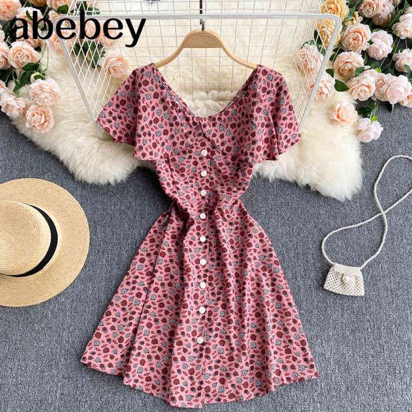 women korean floral wrap dress v neck short sleeve a-line es summer bohemian print vacation midi 210512, Black;gray
women korean floral wrap dress v neck short sleeve a-line es summer bohemian print vacation midi 210512, Black;gray
