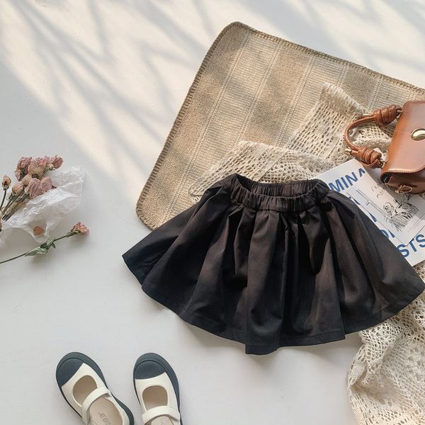 2021 spring new kids black skirts korean style solid color all-match baby girls skirt shorts, Blue
2021 spring new kids black skirts korean style solid color all-match baby girls skirt shorts, Blue