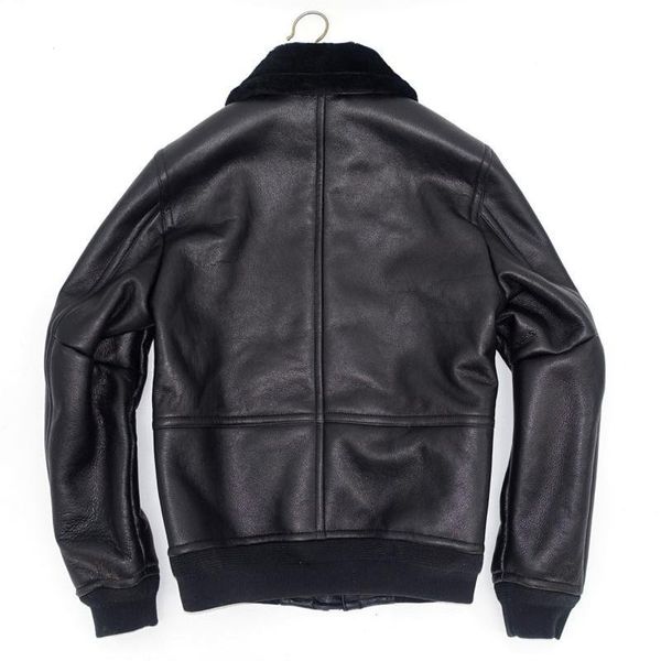 men's leather & faux 2021 black casual style genuine shearling coat plus size 4xl real natural thick sheepskin russian winter warm avia
men's leather & faux 2021 black casual style genuine shearling coat plus size 4xl real natural thick sheepskin russian winter warm avia