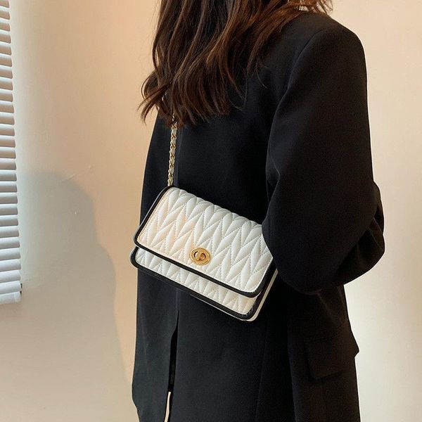 evening bags women's quilted chain shoulder bag black pleated leather crossbody female small purses and handbags luxury designer
evening bags women's quilted chain shoulder bag black pleated leather crossbody female small purses and handbags luxury designer