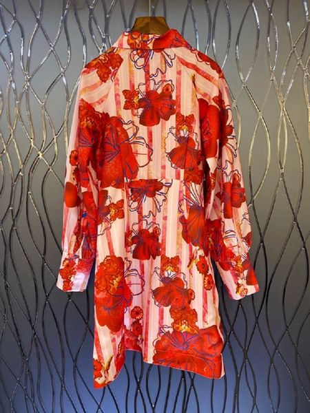 capris 2021 spring fashion shirt women turn-down collar red floral print vintage buttons long sleeve, Black;gray
capris 2021 spring fashion shirt women turn-down collar red floral print vintage buttons long sleeve, Black;gray