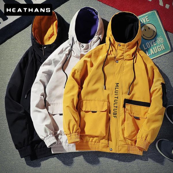 men's jackets pilot hooded bomber jacket male fashion baseball hip hop streetwear coats hoodies men slim fit letter printed, Black;brown
men's jackets pilot hooded bomber jacket male fashion baseball hip hop streetwear coats hoodies men slim fit letter printed, Black;brown