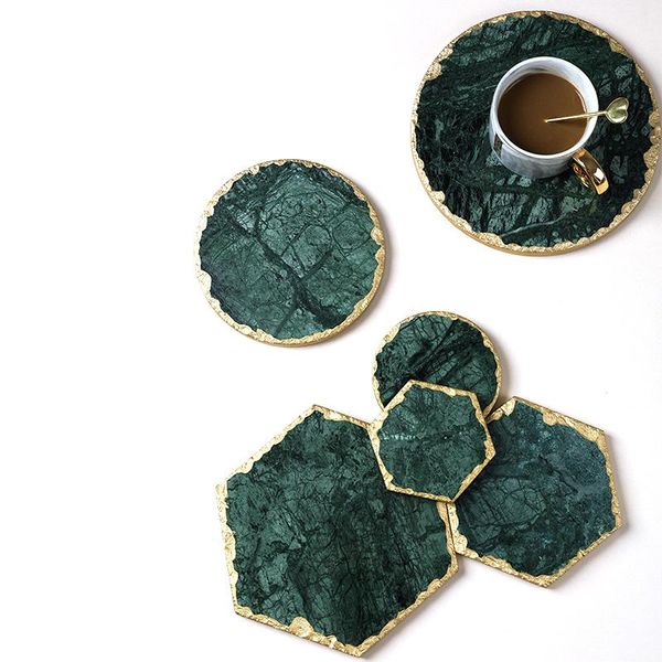 mats & pads non-slip emerald real marble mug place mat hexagon round heat resistant trivet table decoration
mats & pads non-slip emerald real marble mug place mat hexagon round heat resistant trivet table decoration