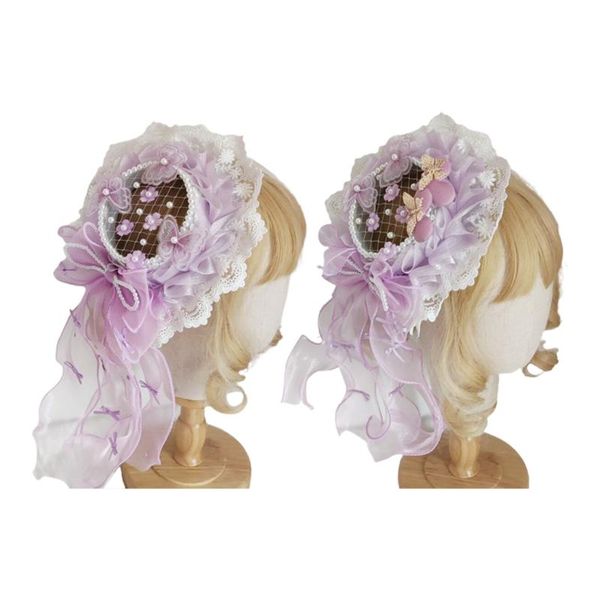 other event & party supplies lolita headdress bonnet hairpin for women royal style tea elegant hat
other event & party supplies lolita headdress bonnet hairpin for women royal style tea elegant hat