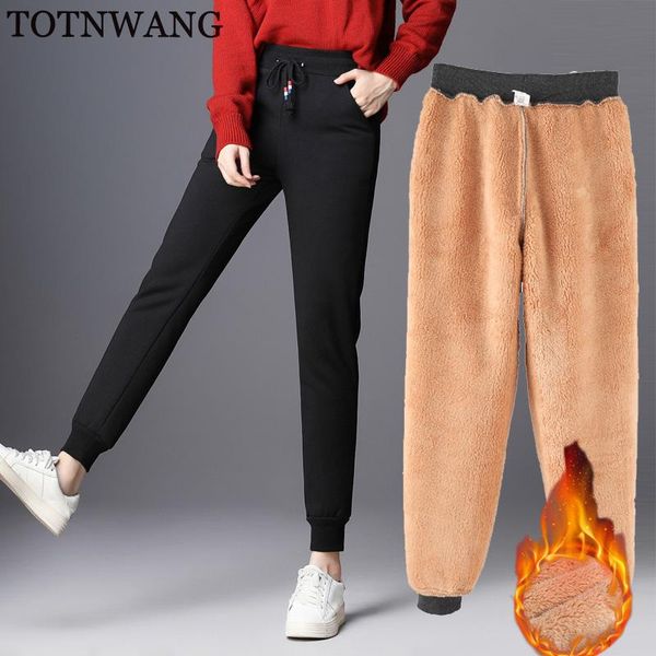 women's pants & capris totnwang women casual loose plus size trousers 2021 elastic waist thicken harem winter cashmere warm sweatpants, Black;white
women's pants & capris totnwang women casual loose plus size trousers 2021 elastic waist thicken harem winter cashmere warm sweatpants, Black;white