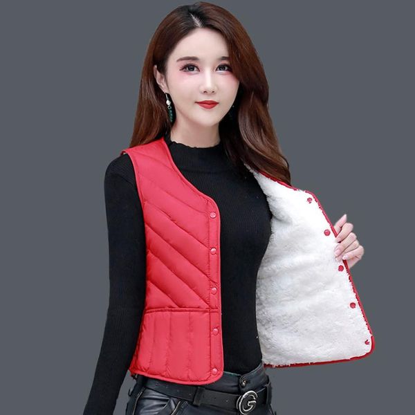 women's vests women sleeveless vest winter warm plus size 4xl down cotton padded jacket villus female veats slim fit waistcoat, Black;white
women's vests women sleeveless vest winter warm plus size 4xl down cotton padded jacket villus female veats slim fit waistcoat, Black;white