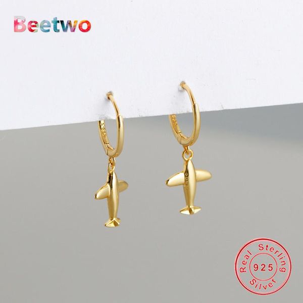 gold & silver aircraft hoop earrings 100% 925 sterling brincos women earring jewelry berloque huggie, Golden;silver
gold & silver aircraft hoop earrings 100% 925 sterling brincos women earring jewelry berloque huggie, Golden;silver