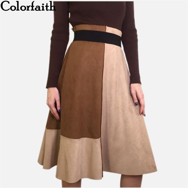 women suede midi skirt autumn winter vintage patchwork pleated elegant ladies high waist femininas sk5549 210427, Black
women suede midi skirt autumn winter vintage patchwork pleated elegant ladies high waist femininas sk5549 210427, Black
