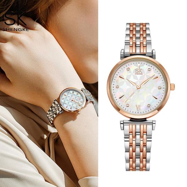 wristwatches shengke rhinestone crystal shiny unique ladies watch luxury quartz women clock stainless steel waterproof wristwatch reloj muje, Slivery;brown
wristwatches shengke rhinestone crystal shiny unique ladies watch luxury quartz women clock stainless steel waterproof wristwatch reloj muje, Slivery;brown