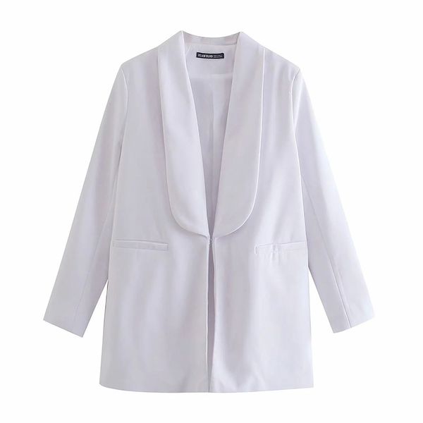 bbwm quality assurance high-end white office women's jacket buckle-long sleeve female suit coat 210520, White;black
bbwm quality assurance high-end white office women's jacket buckle-long sleeve female suit coat 210520, White;black