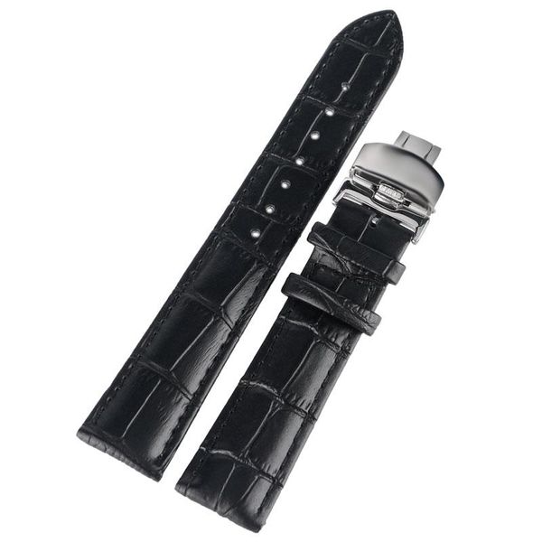 watch bands 18/20/22mm genuine leather band black wrist strap outdoor stainless steel butterfly buckle military bracelet, Black;brown
watch bands 18/20/22mm genuine leather band black wrist strap outdoor stainless steel butterfly buckle military bracelet, Black;brown