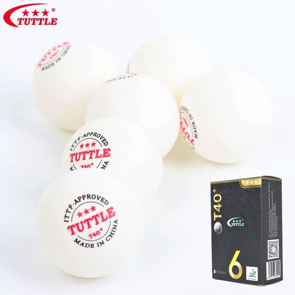 tuttle table tennis match balls 3 star ittf approved 6/ 12 pcs material t40+ pong for professional games
tuttle table tennis match balls 3 star ittf approved 6/ 12 pcs material t40+ pong for professional games