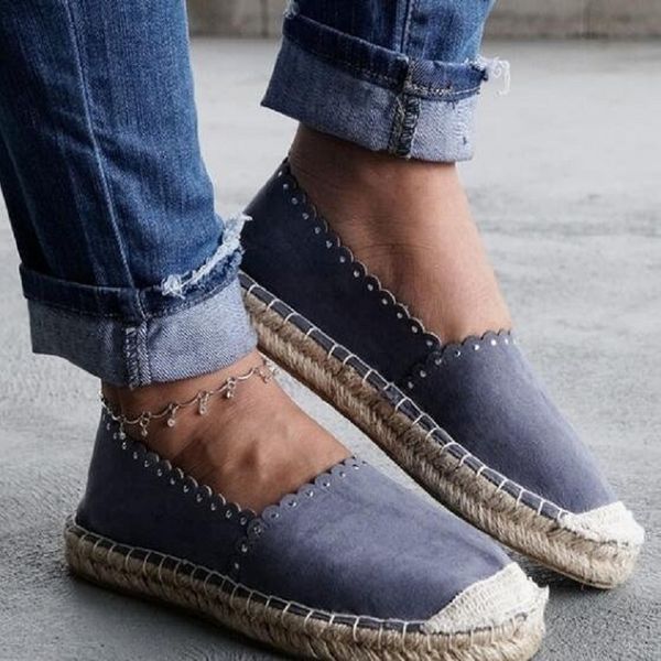 sandals spring thick bottom canvas women casual breathable shallow mouth women's single large size flat shoes, Black
sandals spring thick bottom canvas women casual breathable shallow mouth women's single large size flat shoes, Black