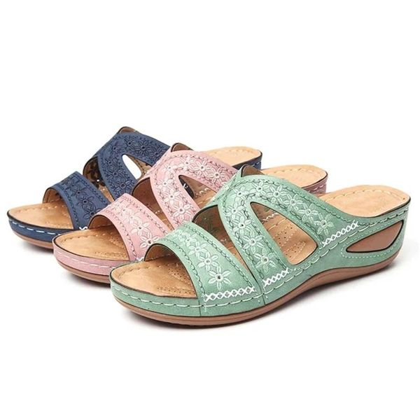 slippers ladies wedge casual sandals open-toe summer soft-soled fish mouth thick-soled large size outdoor wo, Black
slippers ladies wedge casual sandals open-toe summer soft-soled fish mouth thick-soled large size outdoor wo, Black