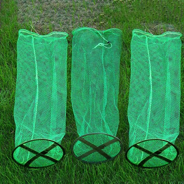 fishing accessories network foldable landing net portable round folding fish shrimp mesh cage cast trap tool
fishing accessories network foldable landing net portable round folding fish shrimp mesh cage cast trap tool