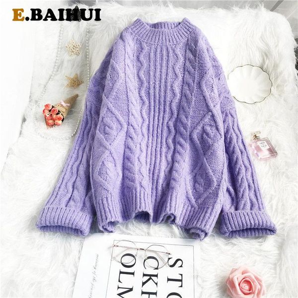 women's sweaters ebaihui loose autumn thick sweater women 2021 korean elegant knitted oversized warm female pullovers fashion solid, White;black
women's sweaters ebaihui loose autumn thick sweater women 2021 korean elegant knitted oversized warm female pullovers fashion solid, White;black