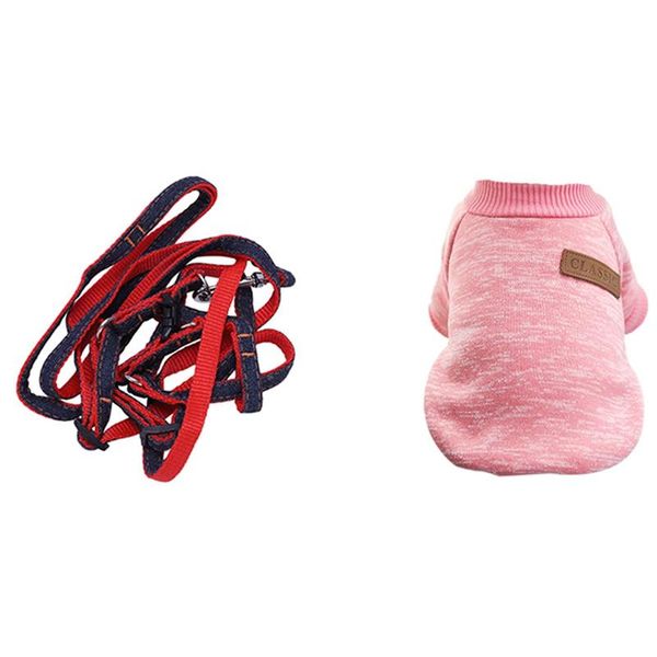 dog collars & leashes 1 set pet lead leash splitter collar harness adjustable pcs winter warm clothes puppy cat jacket s pink
dog collars & leashes 1 set pet lead leash splitter collar harness adjustable pcs winter warm clothes puppy cat jacket s pink