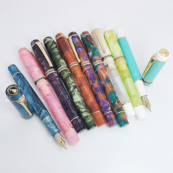 fountain pens upgrade kaigelu 316 celluloid fiine nib beautiful marble orange pattern ink pen writing gift for office business
fountain pens upgrade kaigelu 316 celluloid fiine nib beautiful marble orange pattern ink pen writing gift for office business