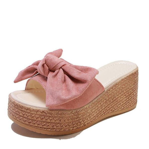 women sandals wedges shoes for high heels summer bow flip flop chaussures femme platform size 35-40, Black
women sandals wedges shoes for high heels summer bow flip flop chaussures femme platform size 35-40, Black