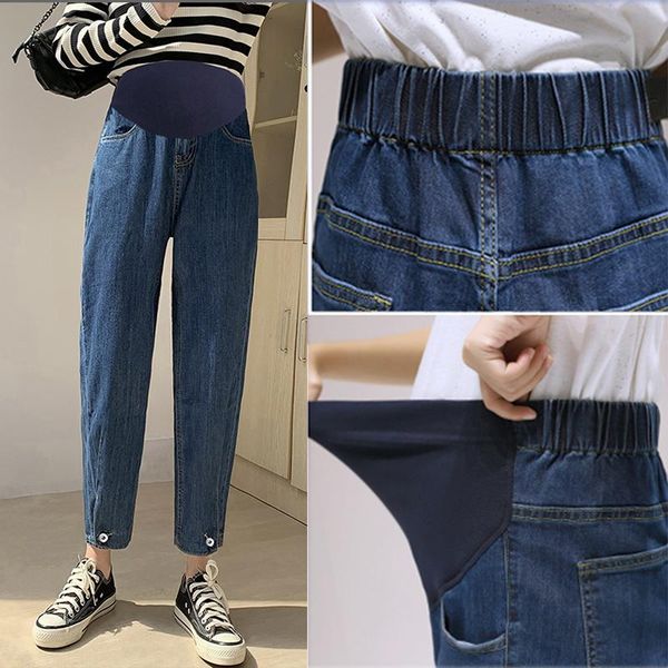 959# spring autumn korean fashion denim maternity pants loose straight jeans clothes for pregnant women pregnancy belly trousers bottoms, White
959# spring autumn korean fashion denim maternity pants loose straight jeans clothes for pregnant women pregnancy belly trousers bottoms, White