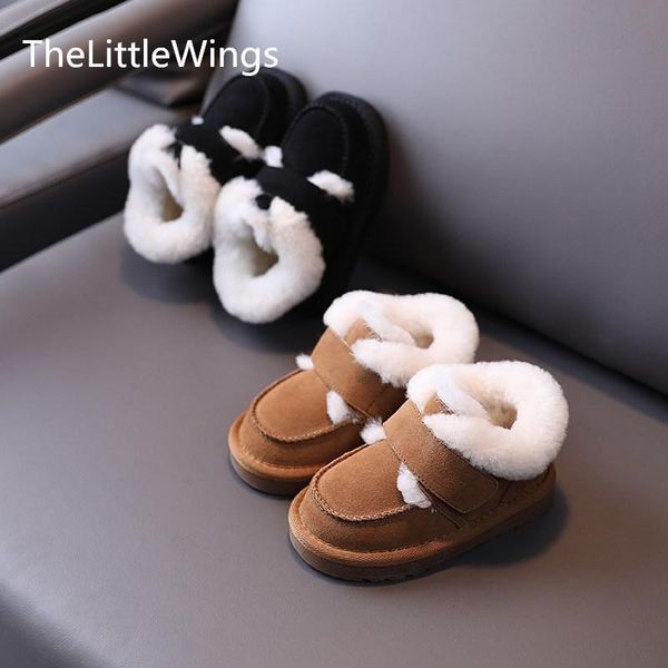 children' snow boots genuine leather winter 2021 new fashion girls leisure 1-3-7 years old boys plush thermal cotton shoes, Black;grey
children' snow boots genuine leather winter 2021 new fashion girls leisure 1-3-7 years old boys plush thermal cotton shoes, Black;grey