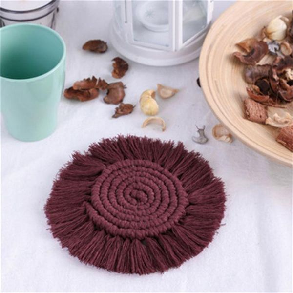 mats & pads deskheat resistant table mat bohemia decor handwoven macrame coasters cotton rope braided placemats cup pad
mats & pads deskheat resistant table mat bohemia decor handwoven macrame coasters cotton rope braided placemats cup pad