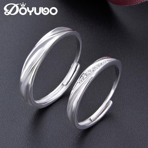 wedding rings doyubo romantic 925 sterling silver cubic zirconia for lovers adjustable real couples fashion jewelry vb404, Slivery;golden
wedding rings doyubo romantic 925 sterling silver cubic zirconia for lovers adjustable real couples fashion jewelry vb404, Slivery;golden