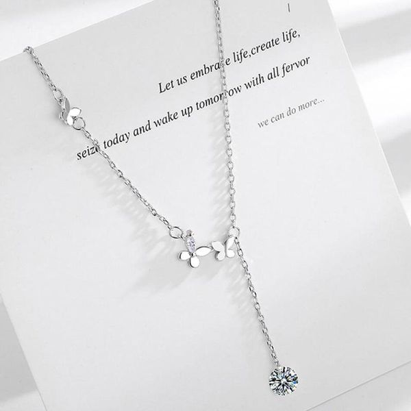 pendant necklaces kofsac silver color necklace for women birthday gift elegant romantic butterfly tassel zircon clavicle chain jewelry
pendant necklaces kofsac silver color necklace for women birthday gift elegant romantic butterfly tassel zircon clavicle chain jewelry