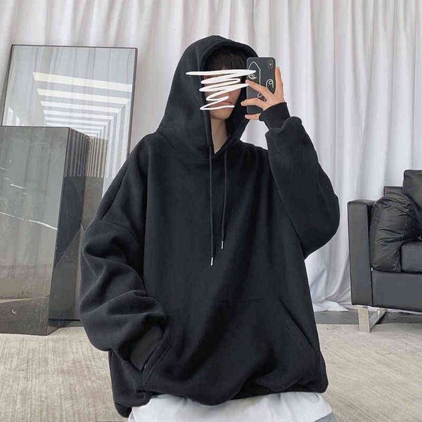 2021 winter sweater men's hoodie trend loose student plush thickened coat couple color 1 five feather black m
2021 winter sweater men's hoodie trend loose student plush thickened coat couple color 1 five feather black m