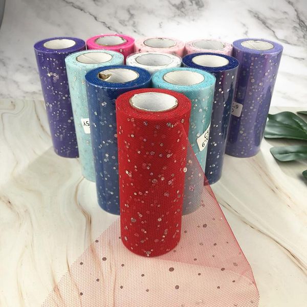 sashes tulle roll spool 10/25yards 15cm glitter sequin organza fabric tutu skirt baby shower decor party supplies
sashes tulle roll spool 10/25yards 15cm glitter sequin organza fabric tutu skirt baby shower decor party supplies