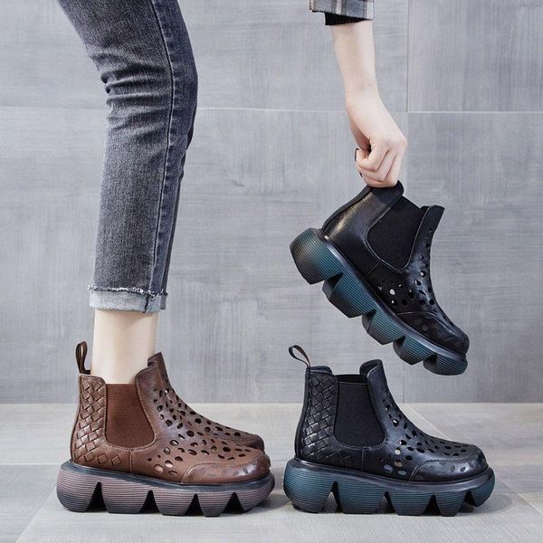 women boots woman hallow out ankle boot 2021 summer female lace up ladies strange heels footwear women's shoes sandalias, Black
women boots woman hallow out ankle boot 2021 summer female lace up ladies strange heels footwear women's shoes sandalias, Black