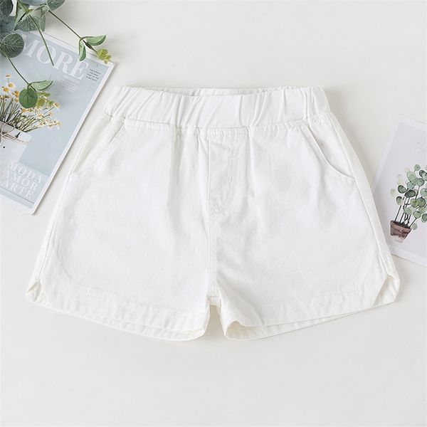 fashion summer girls shorts cotton elastic solid color short pants for teenage korean kids baby white clothes 210622, Black
fashion summer girls shorts cotton elastic solid color short pants for teenage korean kids baby white clothes 210622, Black