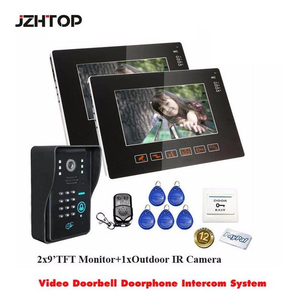 9"video intercom doorphone, remote unlock, hd ir night vision camera ,lcd monitor,home security door bell doorphone video phones
9"video intercom doorphone, remote unlock, hd ir night vision camera ,lcd monitor,home security door bell doorphone video phones