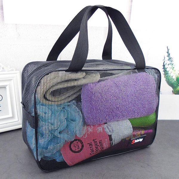 bath bag ladies mesh portable wash travel storage men's fitness swimming cosmetic bags & cases
bath bag ladies mesh portable wash travel storage men's fitness swimming cosmetic bags & cases