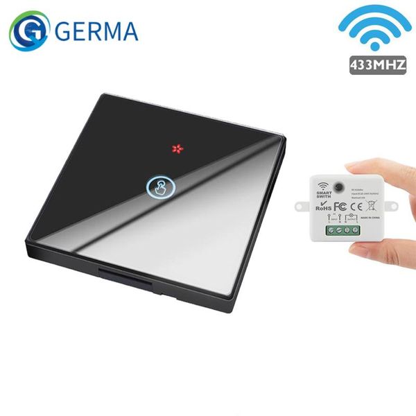 mini module smart wireless touch switch light 433mhz electrical home remote control glass screen wall panel on off 220v
mini module smart wireless touch switch light 433mhz electrical home remote control glass screen wall panel on off 220v