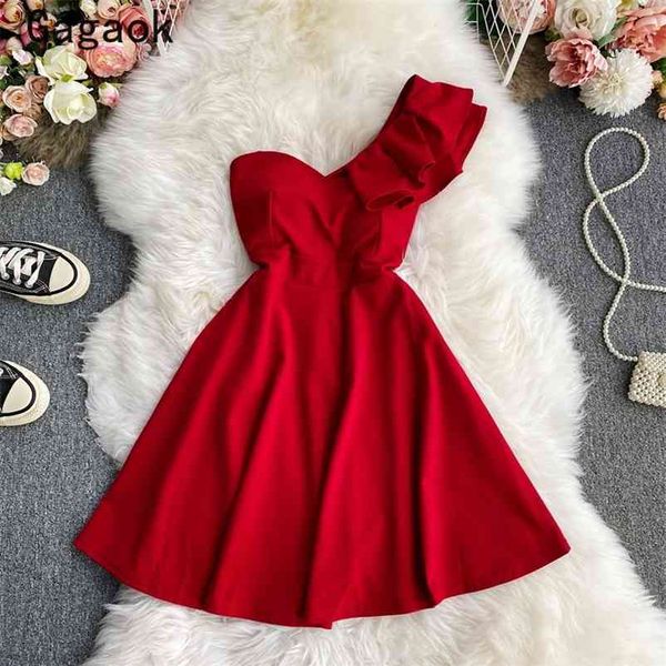 women party dress spring autumn solid sleeveless ruffles sheath v-neck mini dresses slim fashion wild vestidos 210531, Black;gray
women party dress spring autumn solid sleeveless ruffles sheath v-neck mini dresses slim fashion wild vestidos 210531, Black;gray