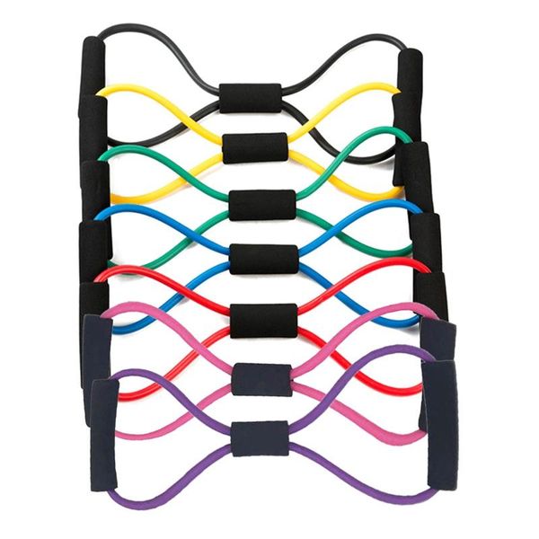 resistance bands yoga gum fitness 8 word chest expander rope workout muscle rubber elastic for sports exercise
resistance bands yoga gum fitness 8 word chest expander rope workout muscle rubber elastic for sports exercise
