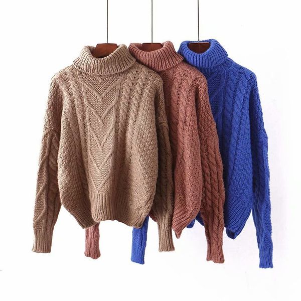 women's sweaters korean women's clothing wholesale autumn and winter style lazy wind solid color turn-down collar twist pullover s, White;black
women's sweaters korean women's clothing wholesale autumn and winter style lazy wind solid color turn-down collar twist pullover s, White;black