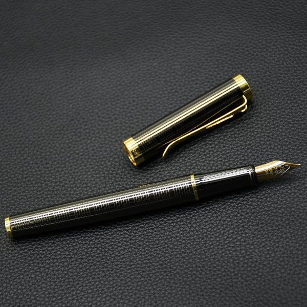 1pcs classic business f nib fountain pen stationery school & office writing full metal ink pens
1pcs classic business f nib fountain pen stationery school & office writing full metal ink pens