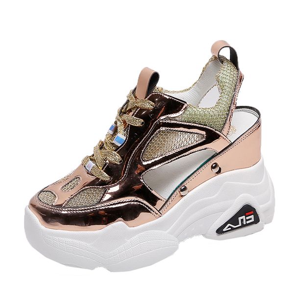 Summer High Heel Sandals Women 9CM Wedges Thick Bottom Casual Shoes Comfortable Platform Beach Sandals Gladiator Sneakers New, Gold
Summer High Heel Sandals Women 9CM Wedges Thick Bottom Casual Shoes Comfortable Platform Beach Sandals Gladiator Sneakers New, Gold