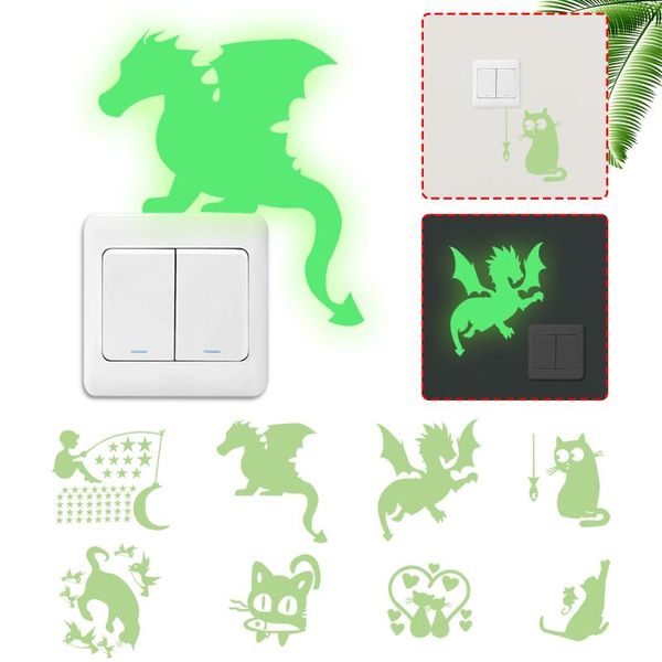 window stickers cartoon luminous switch sticker glow in the dark wall home decor kids room decoration decal cat fairy moon star
window stickers cartoon luminous switch sticker glow in the dark wall home decor kids room decoration decal cat fairy moon star