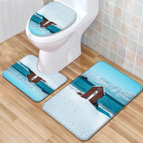 bath mats 3pcs/set 3d scenery bathroom mat set toilet rug beach seascape flannel anti slip rugs home decor carpets
bath mats 3pcs/set 3d scenery bathroom mat set toilet rug beach seascape flannel anti slip rugs home decor carpets
