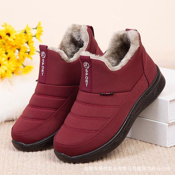 boots winter warm snow women non-slip waterproof ladies cotton shoes short plush female ankle casual comfortable, Black
boots winter warm snow women non-slip waterproof ladies cotton shoes short plush female ankle casual comfortable, Black