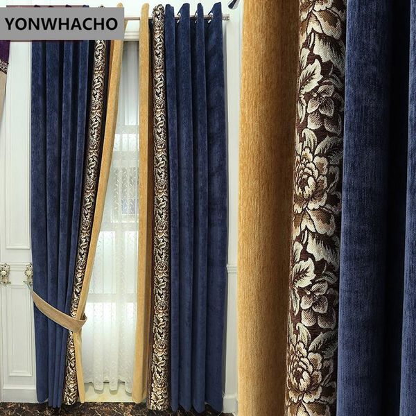 custom curtains shade cotton simple modern living room embroidery european blue thick cloth blackout curtain tulle drapes n535 &
custom curtains shade cotton simple modern living room embroidery european blue thick cloth blackout curtain tulle drapes n535 &