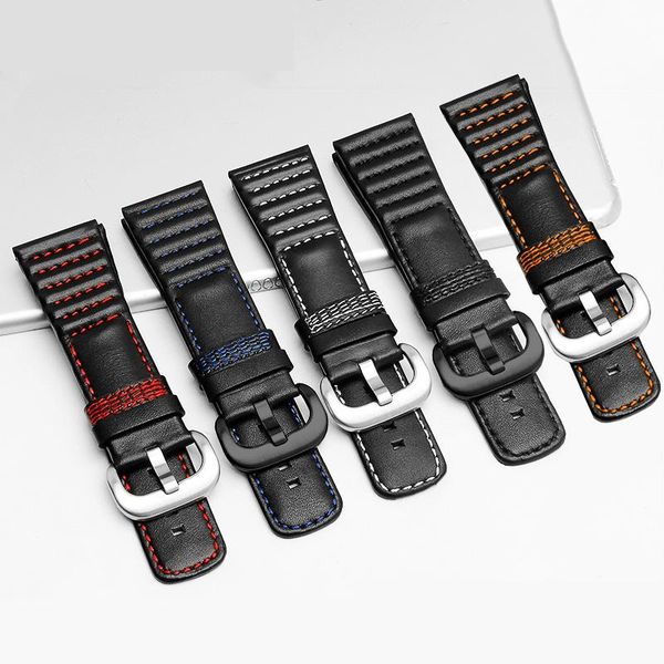 watch bands yopo genuine leather strap 28mm black with white blue red orange line bracelet suitable for v3 p3 m3 mechanical men's, Black;brown
watch bands yopo genuine leather strap 28mm black with white blue red orange line bracelet suitable for v3 p3 m3 mechanical men's, Black;brown